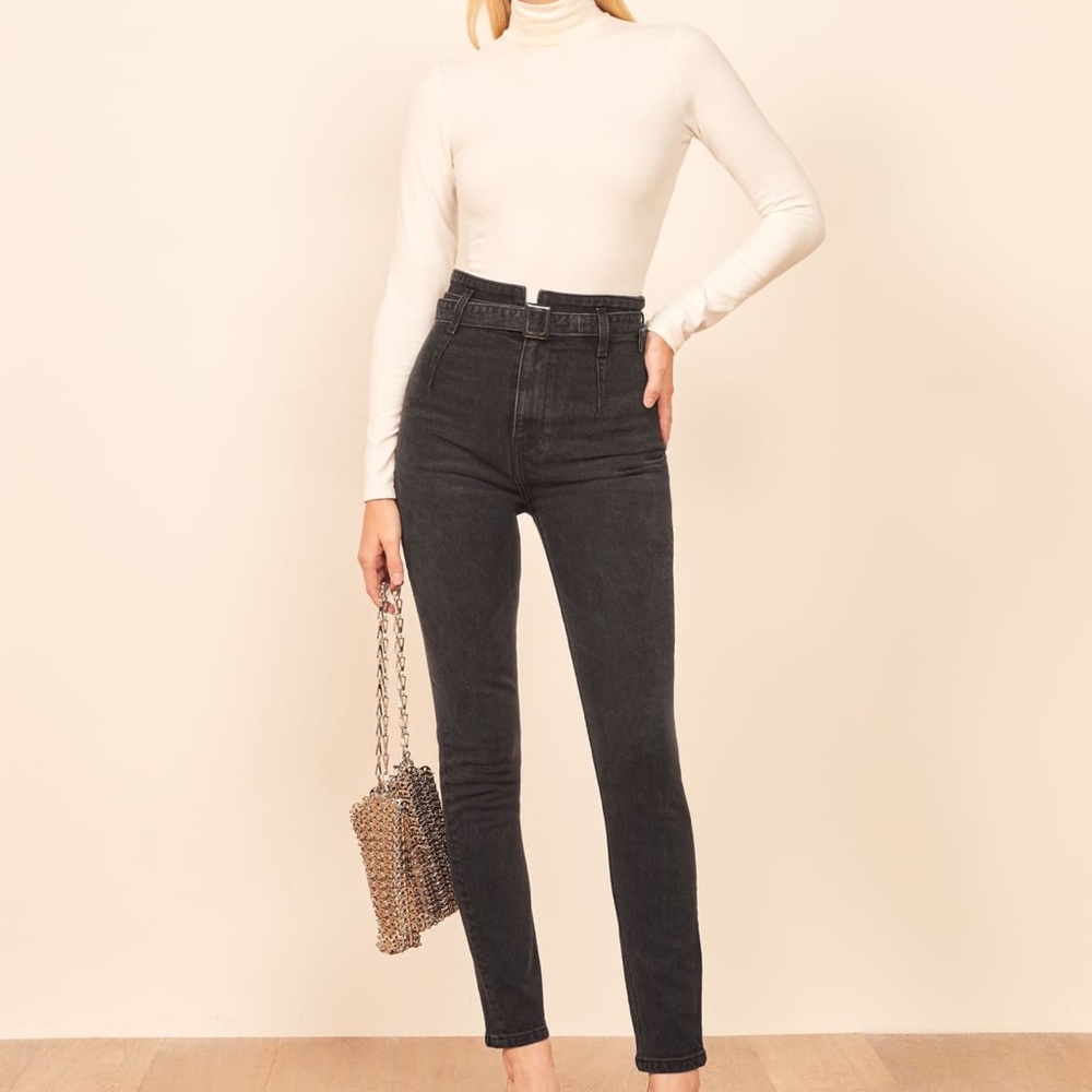 Reformations Jeans: Kayo High & Skinny